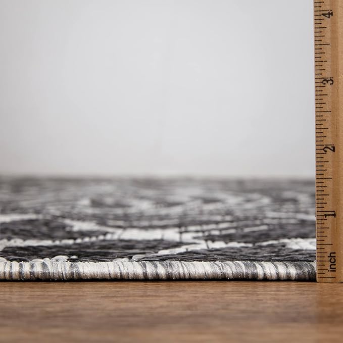 Keen Home Design Terrace Outdoor Runner Rug - 2x8 Washable Indoor/Outdoor Rug for Patio, Kitchen, Balcony, Beach, Garden, Deck and Porch, Size: 2'2"x7'7"