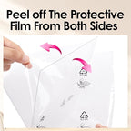 FIXSMITH 8x10 Picture Frame, Black Photo Frame with HD Plexiglass, Display Pictures 5x7 with Mat or 8x10 Without Mat, Picture Frames Collage for Tabletop or Wall Display, 1 Pack