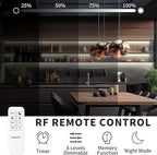 Outdoor LED Strip Lights Warm White, Neon Rope Lights 3000K IP65 Waterproof 24V DC with RF Remote, Neon Light Strip Dimmable Cuttable for Bedroom Under Cabinet Mirror House Pool 26FT