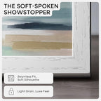 Homeforia 24x24 White Picture Frame, High End Oak 24 x 24 Square Wood Frames with Mat 20 by 20 inches Photo, 24by24 White Wooden Poster Frames Matted to 20x20 Print, Tempered Glass, Wall Kit, Set of 1