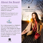 Nabila K Heart de Provence Reed Diffuser Set – French Lavender Aromatic Oil for Home – Long-Lasting, Smokeless Scent – Made in USA – Includes Reeds + Bottle – Flameless Candle Alternative