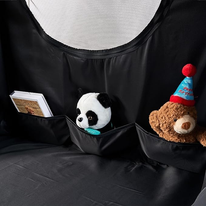 Privacy Blackout Sleep Bed Tent for Adults Kids Portable Bed Canopy Lightweight Breathable Mesh Windows Tents