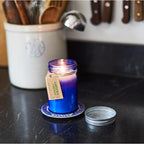 Paddywax Scented Candles Relish Collection Soy Wax Artisan Candle in Glass Jar with Lid, 9.5-Ounce, Gardenia + Tuberose