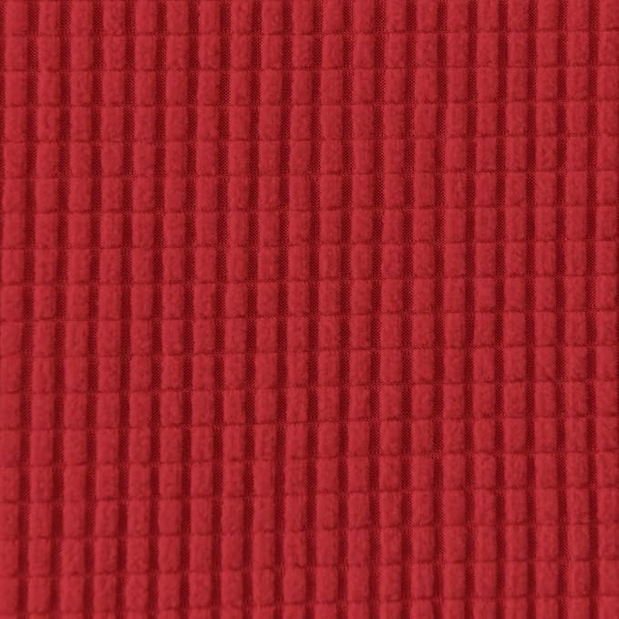 Easy-Going Recliner Stretch Sofa Slipcover Sofa Cover 4-Pieces Furniture Protector Couch Soft with Elastic Bottom Polyester Spandex Jacquard Fabric Small Checks(Recliner,Christmas Red,Large)