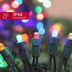150 Count Multicolor- String Lights - LED Christmas Lights, Mini led Lights for Indoor Outdoor Home Holiday Party Wedding Independence Day Decoration