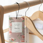 14 Packs Scented Sachets for Drawers and Closets Lavender Rose Jasmine Ocean Vanilla Sandalwood 6 Different Scent Gift Box