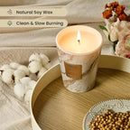 M&SENSE NoirAir Scented Candles for Home, Lead-Free Wick Highly Scented Jar Candles, 14.1 Oz 80 Hours Lasting Burning Candles Gifts for Women, Relaxing Aromatherapy Candle for Stress Relief