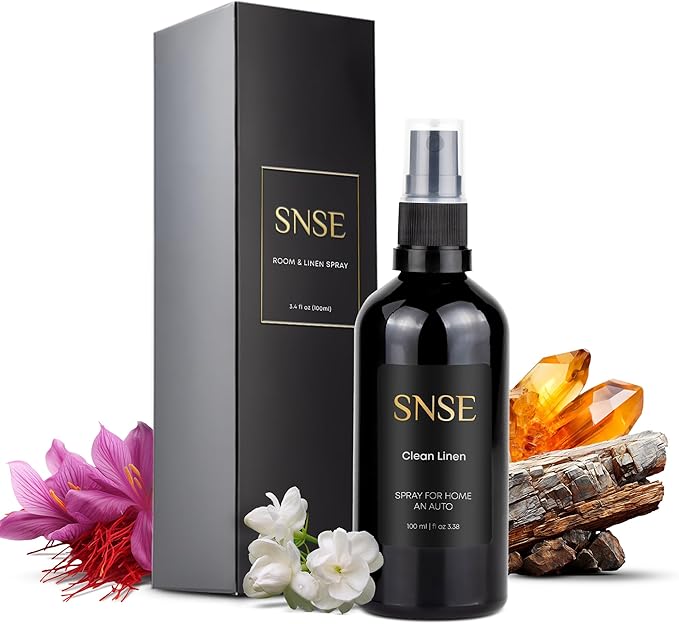 SNSE Baccarat Spray for Home and Auto | 3.38 oz | Scent Spray for Home, Textiles, Linens, Auto