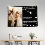 Custom Tapestry For Wall Bedroom Custom Backdrop Personalized Image Text Photo Customized Funny Tapestry Banners And Signs Song Horizontal Tapestrys