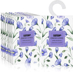 MYARO Large 12 Pcs Linen Scented Sachets for Drawer and Closet, Long-Lasting Sachets Bags Air Freshener Fresh Scents, Hanging Potpourri Bags Home Fragrance for Lover