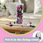 DIY Pink Rose Petal Fragrant Bag Set:1 Pack of Dried Flowers + 5 mesh Bags,Scented Potpourri Bags|Dried Petals for Bowls & Vases| Long-Lasting Aroma for Home Décor, Office, Bathroom, Gift Use.