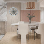 HOIBAI Wall Clock, Clocks for Living Room Decor 20 Inch Big Moving Gears Clock Farmhouse Vintage Rustic Wall Clock for Home Bedroom House Kitchen Wall Decor