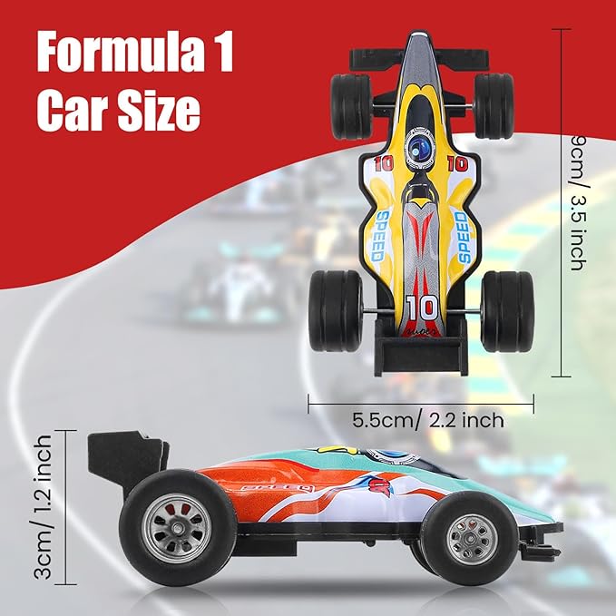 Pull Back Cars Toy Model Set 12Pack 1:43, Small Race Cars Wind up Racing Car, Easter Stuffing, Cake Tops, for Toddlers Kids Ages 2 3 4 5 6 7 8 Boys and Girls Birthday Party Favors