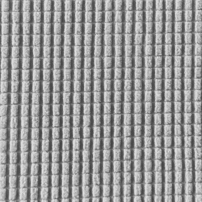 Easy-Going Recliner Stretch Sofa Slipcover Sofa Cover 4-Pieces Furniture Protector Couch Soft with Elastic Bottom Spandex Jacquard Fabric Small Checks(Recliner,Light Gray) Large