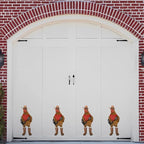 Cool Cowboy Chicken Wall Stickers Peel and Stick, Chicken Lover Gifts Window Stickers Removable, Funny Farm Chicken Wall Decals Decor, Weird Gifts for Friends