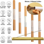 Chinese Incense Sticks Gift Set - Pack of 5 (100 Sticks) with Incense Holder, Sandalwood Incense, Osmanthus Incense, Plum Blossoms Incense, Cypress Incense, Goose Pear Insence-Sticks