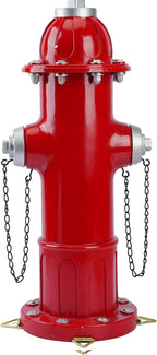 Elenon Garden Fire Hydrant Outdoor Statue Decorative for Dog to Peed on, 14.5" Fire Hydrant Puppy Pee Training Post, Gadrden Yard Lawn Backyard Ornament Decoration Firefighter Gifts for Men