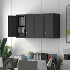 Wall Cabinet Storage,Steel Cabinet with Locking,Metal Storage Cabinet for Home Office,Kitchen