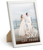 HAUS AND HUES Standalone White Oak Frame Set of 1-5x7