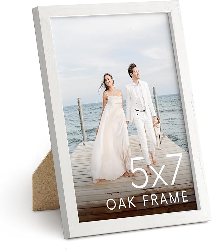 HAUS AND HUES Standalone White Oak Frame Set of 1-5x7