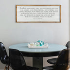 ZZJJHYWGQ For I am Persuaded Bible Verse Wall Decor Art 32"×12" Romans 8:38-39 Sign Large Wood Frame Scripture Christian Framed Hanging (Wood)