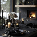 Black Taper Candle Holders for Wedding Table Centerpiece,Tall Taper Candlestick Holders Bulk Set of 15,Metal Candle Stick Holder Decor for Table or Mantel Centerpiece, Dinning, Party Home Decor