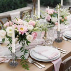 Glass Candlestick Holder,Striped Taper Candle Holders,Set of 6 Candle Stand for Table Centerpieces, Home Decor,Weddings,Festival and Parties (Grey Dimond Pattern)