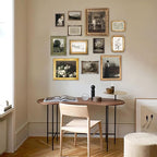 KBKBART Vintage Wall Art Prints, French Country Wall Decor Retro Countryside Landscape Canvas Painting, Classical Vintage Prints, Rustic Farmhouse Wall Art for Bathroom, Bedroom Living Room-UNFRAMED