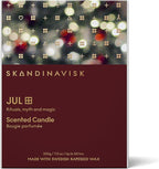 Skandinavisk JUL 'Christmas' Scented Candle, Special Edition, Scent Notes: Baked Gingerbread, Winter Cloves and Spiced Oranges, Vegan Formula, 7.0 oz.