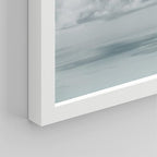 SIGNWIN Framed White Nautical Ocean Sea Beach Grass Seagull Wall Art, Set of 4 Landscape Colorful Wall Decor Prints, Nature Wilderness Wall Décor for Living Room, Bedroom - 11"x14" White