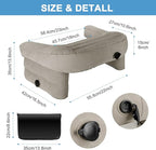 Reading Pillow for Gaming, Memory Foam Gaming Pillow for Lap with Coaster, Hight Adjustable Lap Desk Pillow for Reading, Working, Crocheting or Sitting in Bed Floor Sofa (Grey)