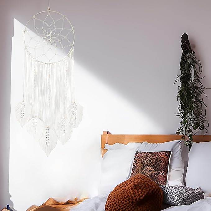 Dream Catchers, Home Decor, Bohemian Dream Catcher, Handmade Dream Catcher, Gifts for mom, Friends, Women, Teen Girl Room, Girls, Wall Decor, Bedroom Decoration, Wedding Party Blessing Gift