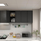 Wall Cabinet Storage,Steel Cabinet with Locking,Metal Storage Cabinet for Home Office,Kitchen