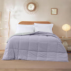 Modern Threads Down Alternative Reversible Comforter Purple/Silver King