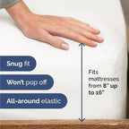 Twin Size 3 Piece Sheet Set - Comfy Breathable & Cooling Bed Sheets Set - Hotel Luxury Bedding for Women, Men, Kids, Teens, Boys & Girls - Deep Pockets, Soft, Wrinkle Free - Oeko-Tex - Antique White