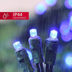 60 Count Blue - String Lights - LED Christmas Lights, Mini led Lights for Indoor Outdoor Home Holiday Party Wedding Independence Day Decoration