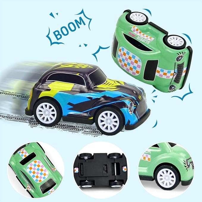 Vileafy 30 Pack Pull Back Cars for Kids – Mini Metal Toy Cars with Plastic Chassis, Assorted Die-Cast Vehicles, Classroom Prizes for Students, Treasure Box Toys, Party Favors & Rewards