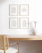 Haus and Hues 8.5x11 Natural Oak Wood Picture Frames Set of 15 - Premium Bulk Picture Frames 8.5x11 Bundle - Elegant Gallery Wall Frame Set for Posters, Art Display - Ideal for Wall Decor in Home &