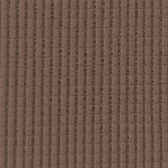 Easy-Going 4 Pieces Oversized Recliner Stretch Sofa Slipcover Sofa Cover Furniture Protector Couch Soft with Elastic Bottom Polyester Spandex Jacquard Fabric Small Checks Brown, X-Large