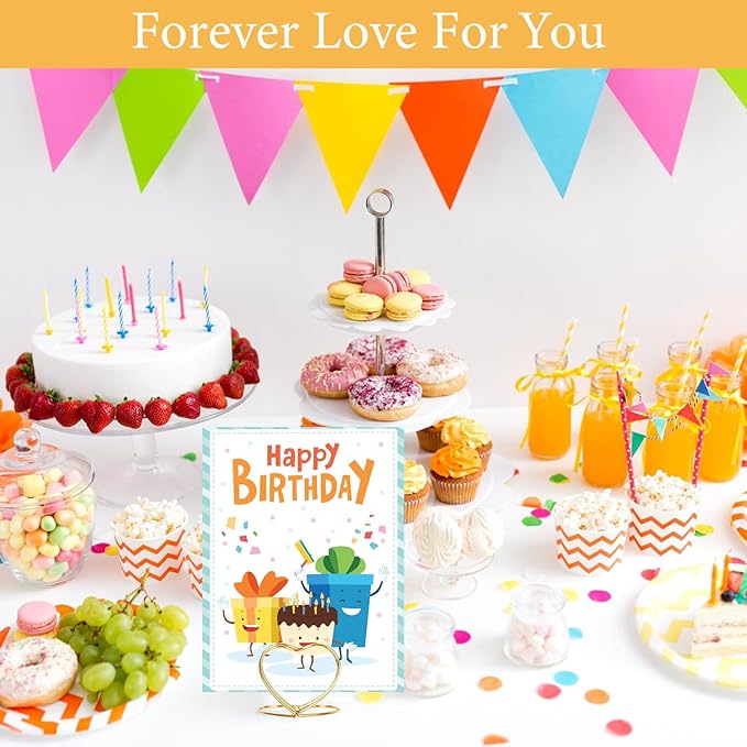 16Pcs Gold Place Card Holders,Picture Holders for Tables Heart-Shaped Table Number Holder Mini Photo Holder for Centerpiece Party Wedding