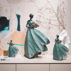 Guichifun Fairy Statue Collection Home Decoration - 22IN Leaf Angel Girls Resin Large Home Decor for Outside or Inside Rustic Garden Outdoor Yard Fantasy Figurines Gift 13.75 x 8.75 x 22 Inch