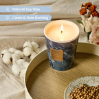 M&SENSE Ocean Breeze Scented Candles for Home, Lead-Free Wick Highly Scented Jar Candles, 14.1 Oz 80 Hours Lasting Burning Candles Gifts for Women, Relaxing Aromatherapy Candle for Stress Relief