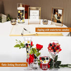 300Pcs Vase Filler Black No Hole Faux Pearl Beads for Vase Filling Decorations, Candle Centerpieces, Wedding Centerpieces, Home Party Decor (8/14/20mm)