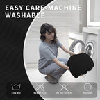 Easy-Going 4 Pieces Oversized Recliner Stretch Sofa Slipcover Sofa Cover Furniture Protector Couch Soft with Elastic Bottom Polyester Spandex Jacquard Fabric Small Checks Black X-Large