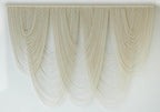 Macrame Wall Hanging Large Macrame Wall Decor Yarn Art 57" W x 41" L For Headboard Bedroom Living Room Craftsmanship Fiber Home Art