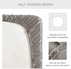 Yates Home PU Leather Couch Sofa Cushion Slipcover Water-Proof Elastic Chair RV Seat Covers Loveseat Sofa Furniture Protector Slip Cover for Settee Seater Replacement in Living Room（Loveseat, Taupe）