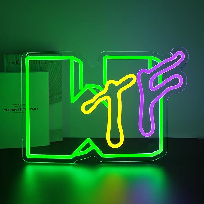 Neon Sign, Neon Signs for Wall Decor LED Light Up Signs Home Decor for Gaming Room Bedroom Club Party Bar Shop USB Operated