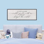 LuZhiQiang If I Lay Here Would You Lie With Me Sign Wall Decor 40"×15" Wood Framed Master Bedroom Above Over Bed Inspirational Wall Art (Black)