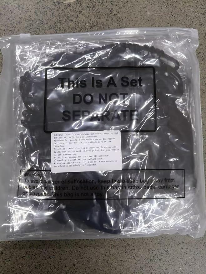 Jetec 3 Pcs Dream Catcher Moon Sun Star Design Handmade Traditional Craft Ornament Wall Hanging Home Decoration Bedroom Wedding Halloween Christmas Decorations(Black)