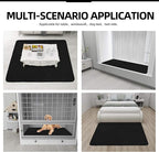 Easy-Going Sectional Couch Covers for Dogs L Shape Sofa Cover Reversible Sofa Slipcover Chaise Lounge Cover Furniture Protector Cover for Pets Dog Cat (42 x 68 inches, Black/Black)